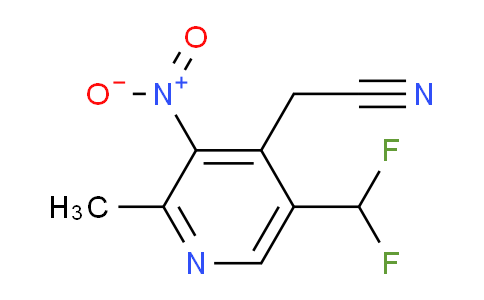 AM117340 | 1805551-58-9 | 5-(Difluoromethyl)-2-methyl-3-nitropyridine-4-acetonitrile