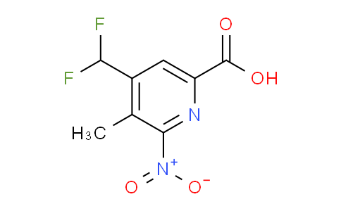 AM117353 | 1805612-80-9 | 4-(Difluoromethyl)-3-methyl-2-nitropyridine-6-carboxylic acid
