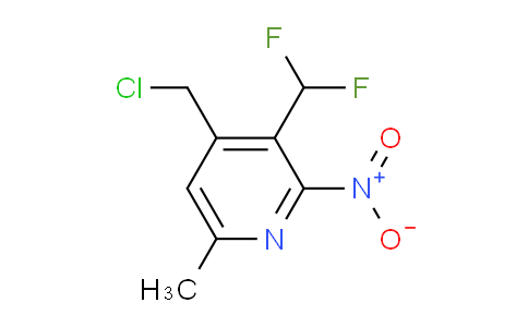 AM117361 | 1805624-17-2 | 4-(Chloromethyl)-3-(difluoromethyl)-6-methyl-2-nitropyridine