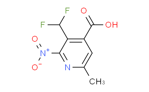 AM117363 | 1805469-32-2 | 3-(Difluoromethyl)-6-methyl-2-nitropyridine-4-carboxylic acid
