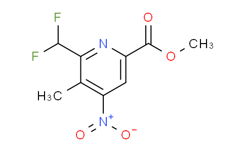 AM117364 | 1805469-41-3 | Methyl 2-(difluoromethyl)-3-methyl-4-nitropyridine-6-carboxylate