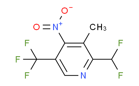 AM117369 | 1805125-55-6 | 2-(Difluoromethyl)-3-methyl-4-nitro-5-(trifluoromethyl)pyridine