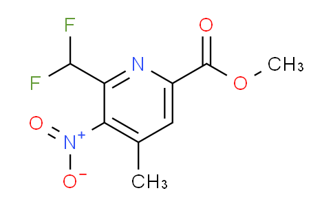 AM117370 | 1805552-69-5 | Methyl 2-(difluoromethyl)-4-methyl-3-nitropyridine-6-carboxylate
