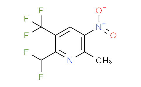 AM117377 | 1805611-08-8 | 2-(Difluoromethyl)-6-methyl-5-nitro-3-(trifluoromethyl)pyridine