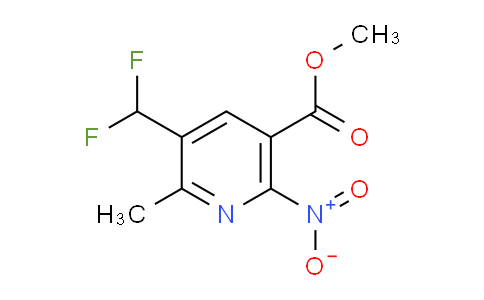 AM117381 | 1806039-92-8 | Methyl 3-(difluoromethyl)-2-methyl-6-nitropyridine-5-carboxylate