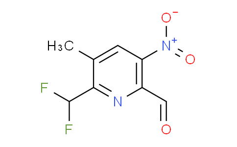 AM117384 | 1805442-09-4 | 2-(Difluoromethyl)-3-methyl-5-nitropyridine-6-carboxaldehyde