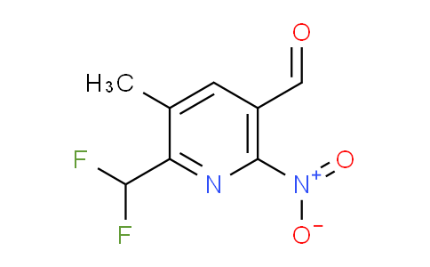 AM117386 | 1805468-25-0 | 2-(Difluoromethyl)-3-methyl-6-nitropyridine-5-carboxaldehyde
