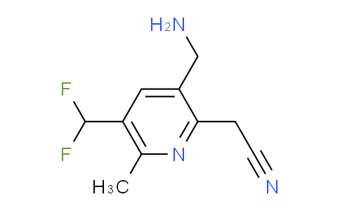 AM117392 | 1805609-91-9 | 3-(Aminomethyl)-5-(difluoromethyl)-6-methylpyridine-2-acetonitrile