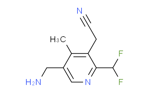 AM117403 | 1806992-39-1 | 5-(Aminomethyl)-2-(difluoromethyl)-4-methylpyridine-3-acetonitrile