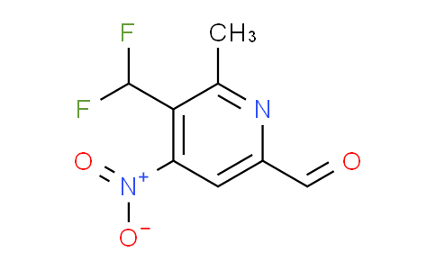 AM117405 | 1805552-06-0 | 3-(Difluoromethyl)-2-methyl-4-nitropyridine-6-carboxaldehyde