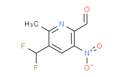 AM117409 | 1807139-82-7 | 3-(Difluoromethyl)-2-methyl-5-nitropyridine-6-carboxaldehyde