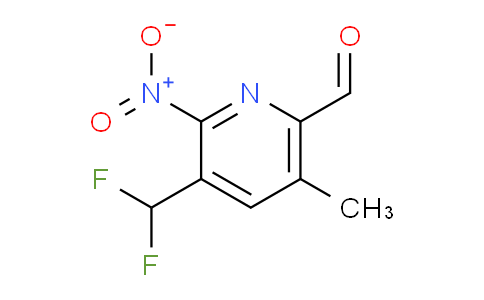 AM117417 | 1805067-18-8 | 3-(Difluoromethyl)-5-methyl-2-nitropyridine-6-carboxaldehyde