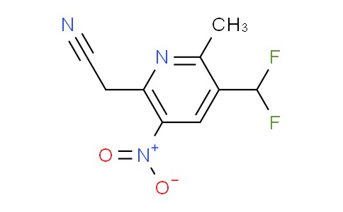 AM117436 | 1806048-40-7 | 3-(Difluoromethyl)-2-methyl-5-nitropyridine-6-acetonitrile