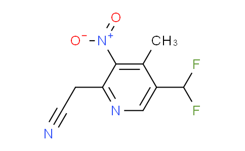 AM117442 | 1807109-93-8 | 5-(Difluoromethyl)-4-methyl-3-nitropyridine-2-acetonitrile
