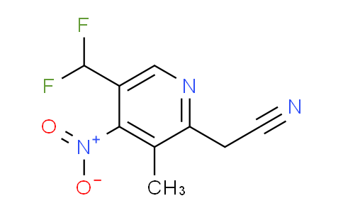 AM117447 | 1806048-46-3 | 5-(Difluoromethyl)-3-methyl-4-nitropyridine-2-acetonitrile