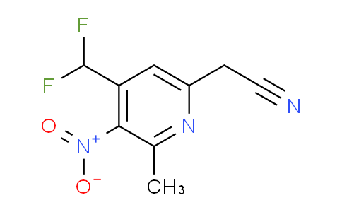 AM117451 | 1805466-03-8 | 4-(Difluoromethyl)-2-methyl-3-nitropyridine-6-acetonitrile