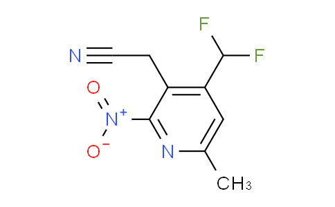 AM117453 | 1804873-21-9 | 4-(Difluoromethyl)-6-methyl-2-nitropyridine-3-acetonitrile