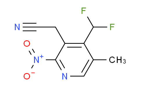 AM117457 | 1805611-88-4 | 4-(Difluoromethyl)-5-methyl-2-nitropyridine-3-acetonitrile