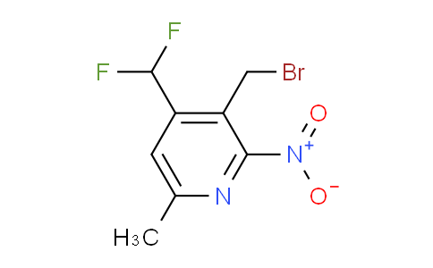 AM117458 | 1806997-91-0 | 3-(Bromomethyl)-4-(difluoromethyl)-6-methyl-2-nitropyridine