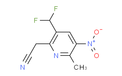 AM117459 | 1807139-04-3 | 5-(Difluoromethyl)-2-methyl-3-nitropyridine-6-acetonitrile