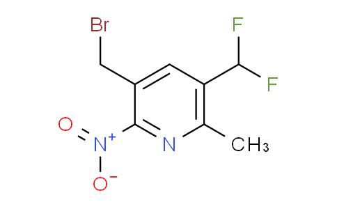 AM117462 | 1805096-69-8 | 3-(Bromomethyl)-5-(difluoromethyl)-6-methyl-2-nitropyridine