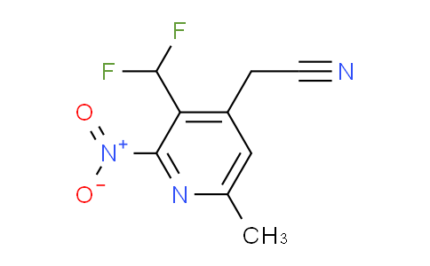 AM117467 | 1807139-10-1 | 3-(Difluoromethyl)-6-methyl-2-nitropyridine-4-acetonitrile
