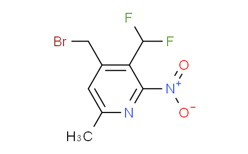 AM117474 | 1805623-69-1 | 4-(Bromomethyl)-3-(difluoromethyl)-6-methyl-2-nitropyridine