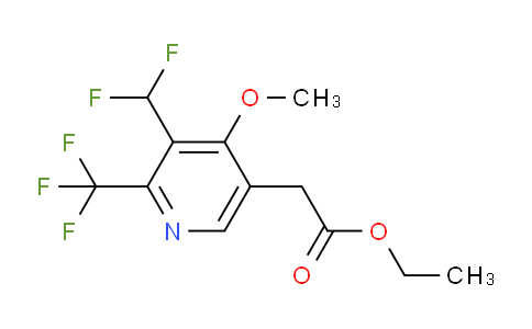 AM117482 | 1806996-43-9 | Ethyl 3-(difluoromethyl)-4-methoxy-2-(trifluoromethyl)pyridine-5-acetate