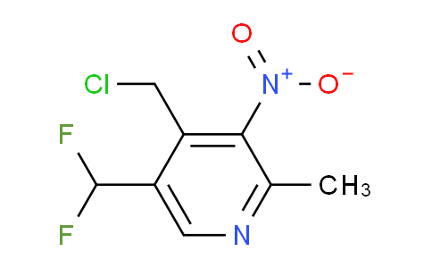 AM117485 | 1805559-42-5 | 4-(Chloromethyl)-5-(difluoromethyl)-2-methyl-3-nitropyridine