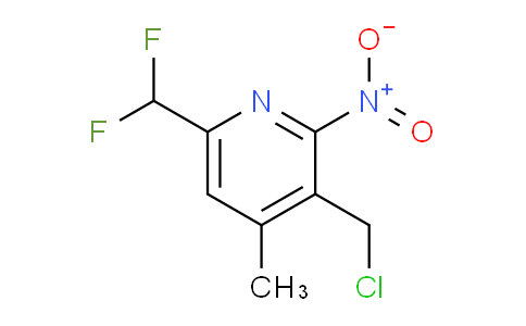 AM117487 | 1806960-93-9 | 3-(Chloromethyl)-6-(difluoromethyl)-4-methyl-2-nitropyridine