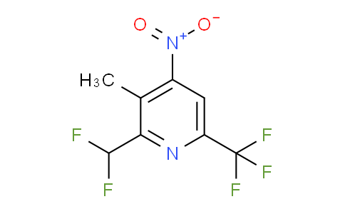 AM117489 | 1805551-01-2 | 2-(Difluoromethyl)-3-methyl-4-nitro-6-(trifluoromethyl)pyridine