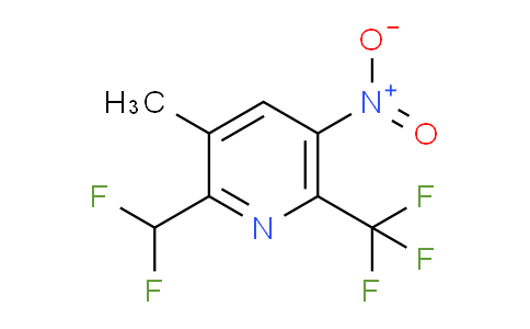 AM117490 | 1806038-41-4 | 2-(Difluoromethyl)-3-methyl-5-nitro-6-(trifluoromethyl)pyridine