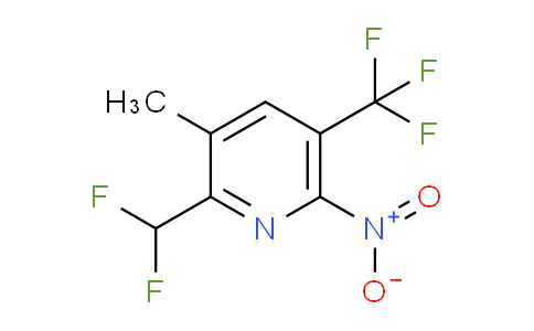 AM117491 | 1806961-02-3 | 2-(Difluoromethyl)-3-methyl-6-nitro-5-(trifluoromethyl)pyridine