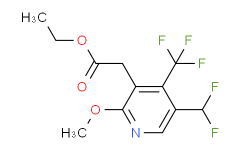 AM117509 | 1806996-75-7 | Ethyl 5-(difluoromethyl)-2-methoxy-4-(trifluoromethyl)pyridine-3-acetate