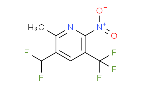 AM117511 | 1805611-14-6 | 3-(Difluoromethyl)-2-methyl-6-nitro-5-(trifluoromethyl)pyridine