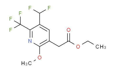 AM117512 | 1805609-44-2 | Ethyl 3-(difluoromethyl)-6-methoxy-2-(trifluoromethyl)pyridine-5-acetate