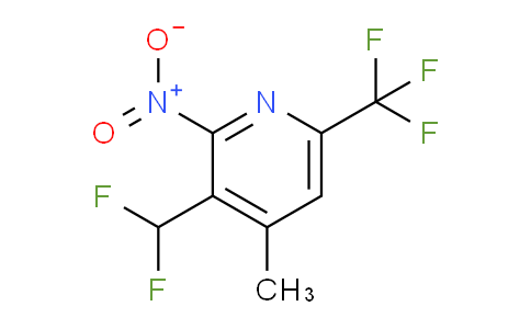 AM117515 | 1807138-36-8 | 3-(Difluoromethyl)-4-methyl-2-nitro-6-(trifluoromethyl)pyridine