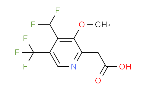 AM117528 | 1805440-06-5 | 4-(Difluoromethyl)-3-methoxy-5-(trifluoromethyl)pyridine-2-acetic acid