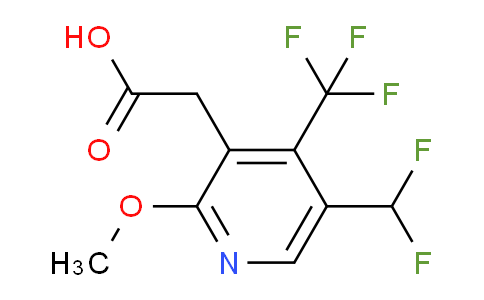 AM117532 | 1805121-43-0 | 5-(Difluoromethyl)-2-methoxy-4-(trifluoromethyl)pyridine-3-acetic acid