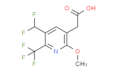 AM117534 | 1806959-39-6 | 3-(Difluoromethyl)-6-methoxy-2-(trifluoromethyl)pyridine-5-acetic acid