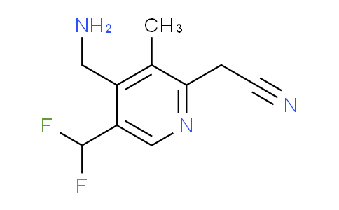 4-(Aminomethyl)-5-(difluoromethyl)-3-methylpyridine-2-acetonitrile