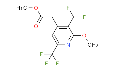 AM117559 | 1805096-21-2 | Methyl 3-(difluoromethyl)-2-methoxy-6-(trifluoromethyl)pyridine-4-acetate
