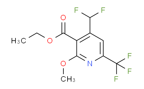 AM117574 | 1805550-62-2 | Ethyl 4-(difluoromethyl)-2-methoxy-6-(trifluoromethyl)pyridine-3-carboxylate