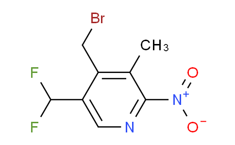 AM117576 | 1805550-59-7 | 4-(Bromomethyl)-5-(difluoromethyl)-3-methyl-2-nitropyridine