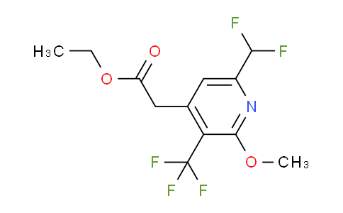 AM117577 | 1805440-58-7 | Ethyl 6-(difluoromethyl)-2-methoxy-3-(trifluoromethyl)pyridine-4-acetate