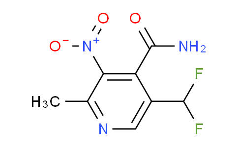 AM117581 | 1806864-36-7 | 5-(Difluoromethyl)-2-methyl-3-nitropyridine-4-carboxamide