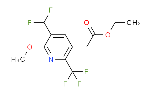 AM117584 | 1806996-36-0 | Ethyl 3-(difluoromethyl)-2-methoxy-6-(trifluoromethyl)pyridine-5-acetate