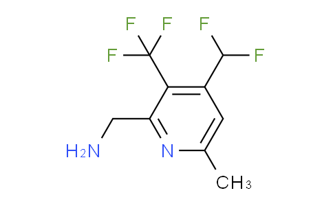 AM117593 | 1805436-84-3 | 2-(Aminomethyl)-4-(difluoromethyl)-6-methyl-3-(trifluoromethyl)pyridine