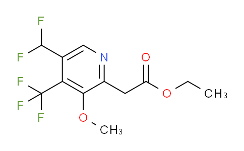AM117595 | 1806996-54-2 | Ethyl 5-(difluoromethyl)-3-methoxy-4-(trifluoromethyl)pyridine-2-acetate