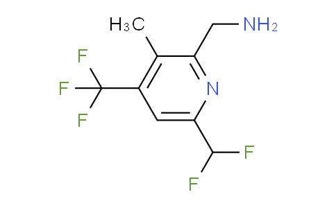 AM117601 | 1805608-80-3 | 2-(Aminomethyl)-6-(difluoromethyl)-3-methyl-4-(trifluoromethyl)pyridine